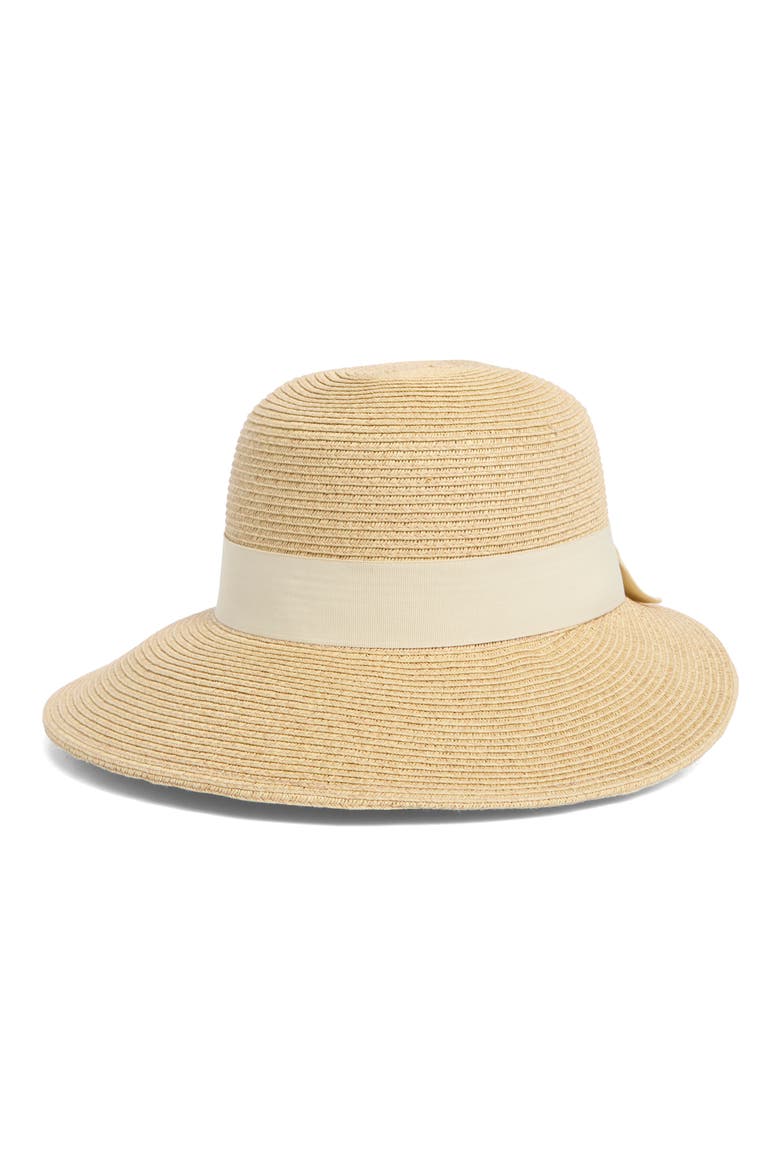 Wide Brim Framer Hat, Main, color, NATURAL