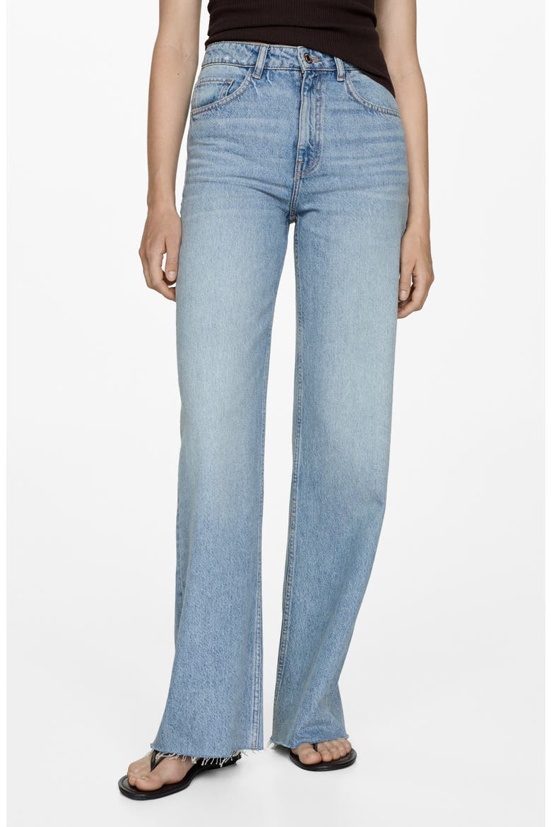 Danila Wide Leg Jeans, Main, color, MEDIUM BLUE