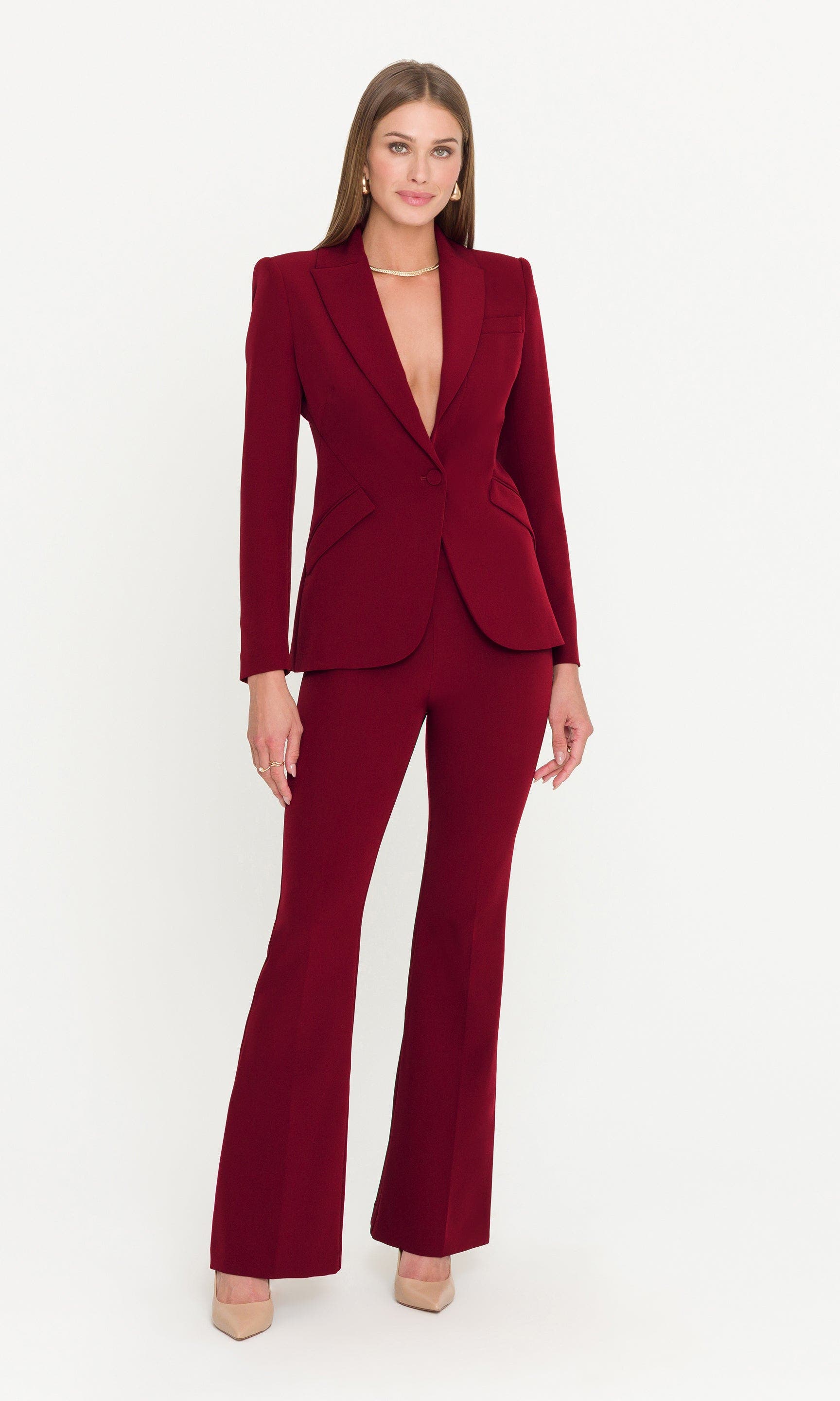 Elise Crepe Pants - image 2