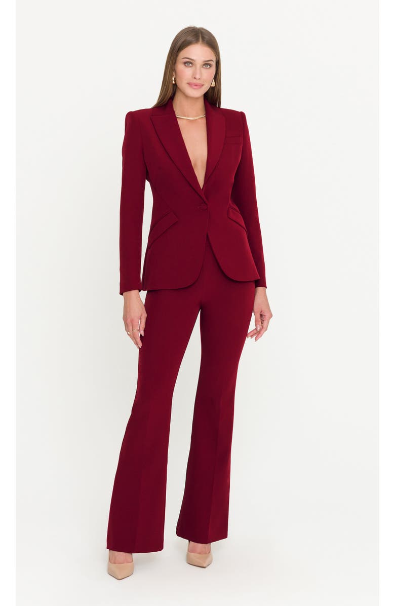 Generation Love Elise Crepe Pants, Alternate, color, Crimson