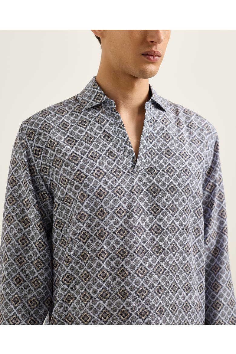 Ridley Relaxed-Fit Shirt, Alternate, color, WAVE BLUE