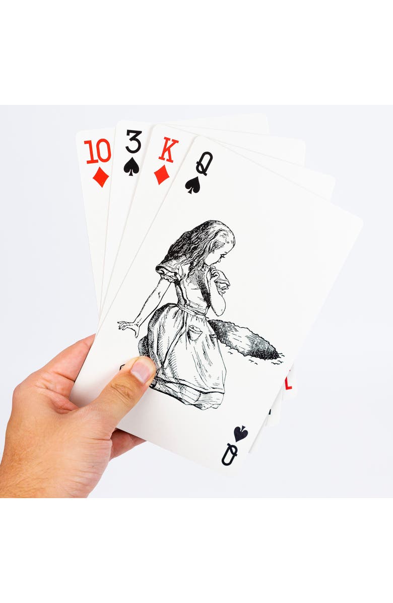 Professor Puzzle Queen's Guards Giant Playing Cards 54 Xl Cards, Alternate, color, Multicolored