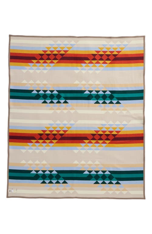 Pendleton Middle Waters Jacquard Blanket In Middle Waters