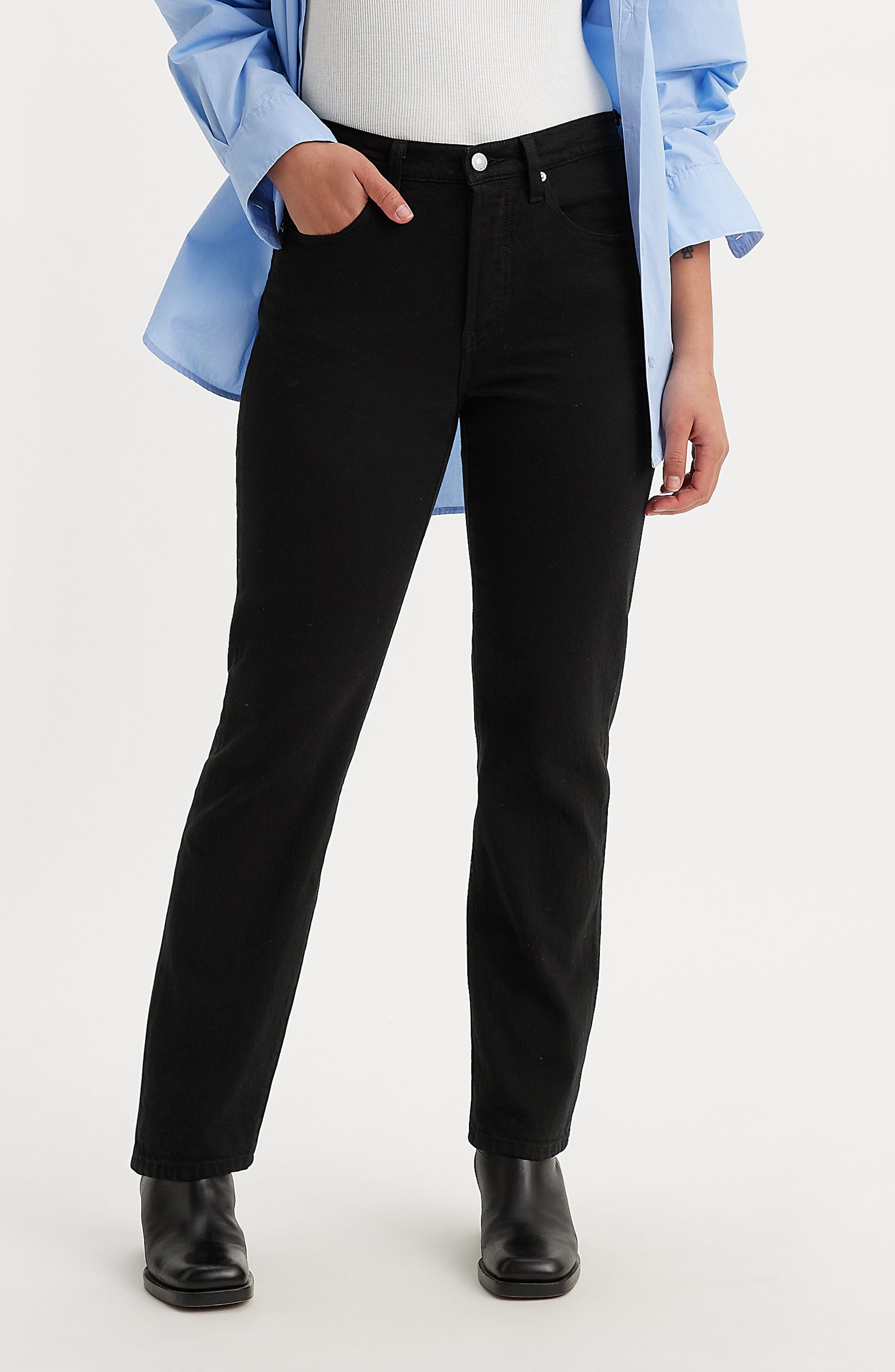 Levi's® 501® Original High Waist Straight Leg Jeans