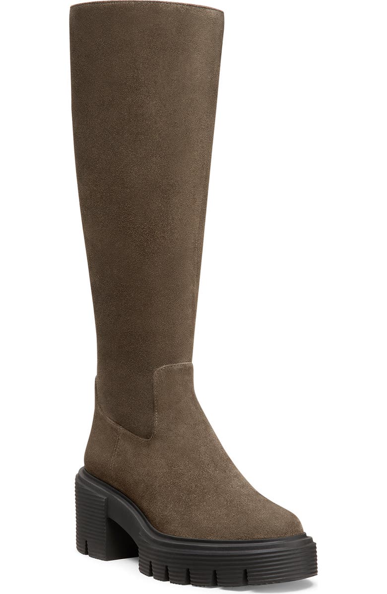 Stuart Weitzman Soho Knee High Boot, Main, color, New Charcoal