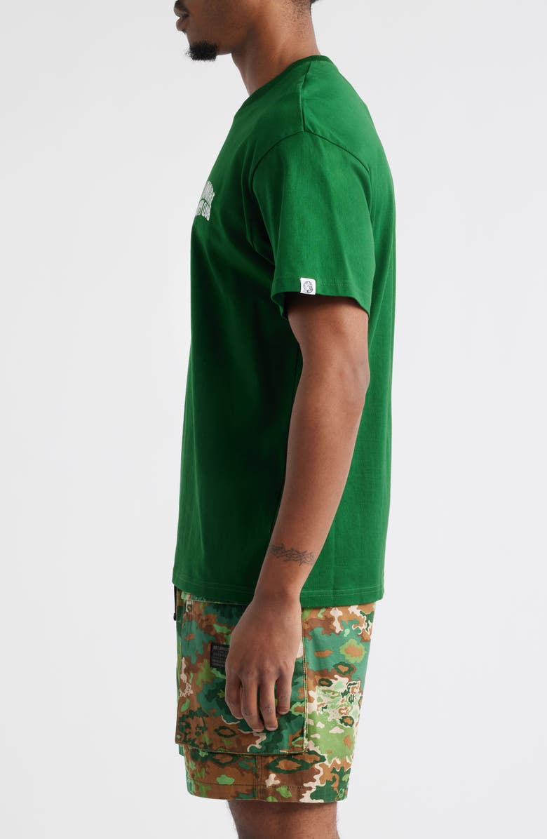 Billionaire Boys Club Small Curve Graphic T-Shirt, Alternate, color, Eden