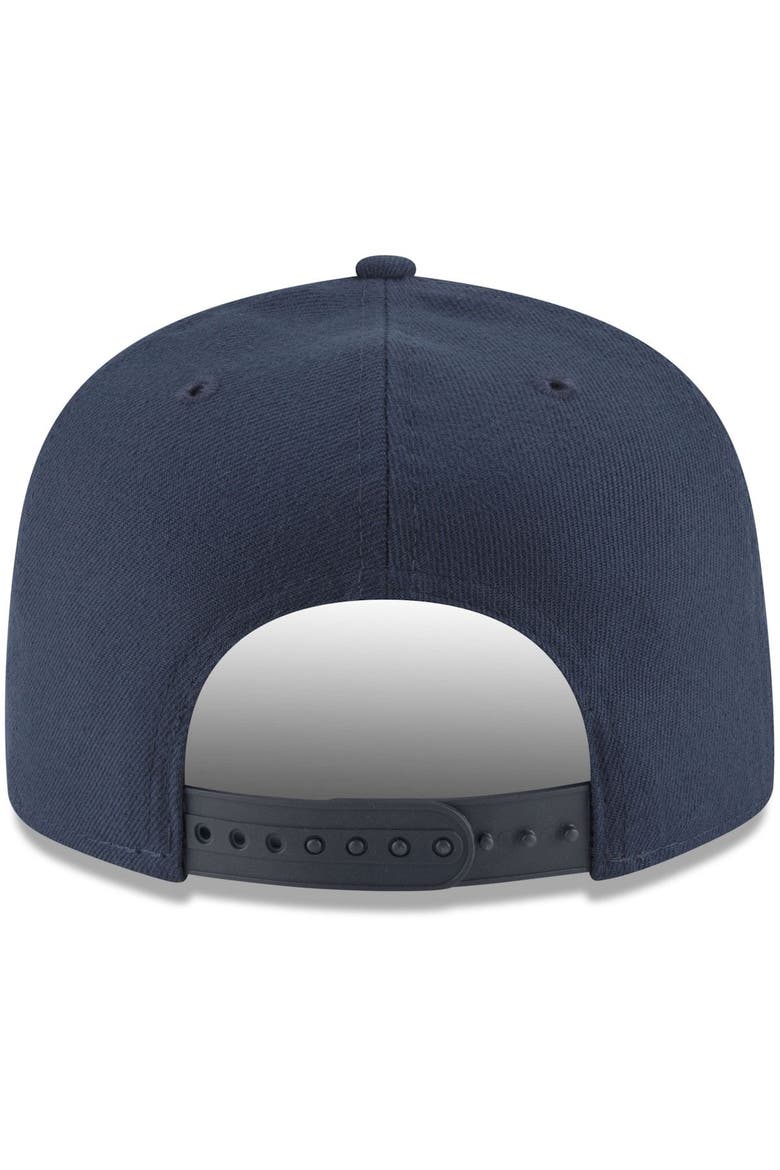 Men's New Era Navy Chicago Bears Basic 9FIFTY Adjustable Snapback Hat, Alternate, color, Navy