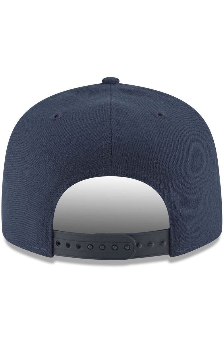 New Era Men's New Era Navy Chicago Bears Basic 9FIFTY Adjustable Snapback Hat, Alternate, color,