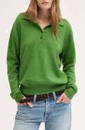 Madewell Soft Wool Polo Sweater