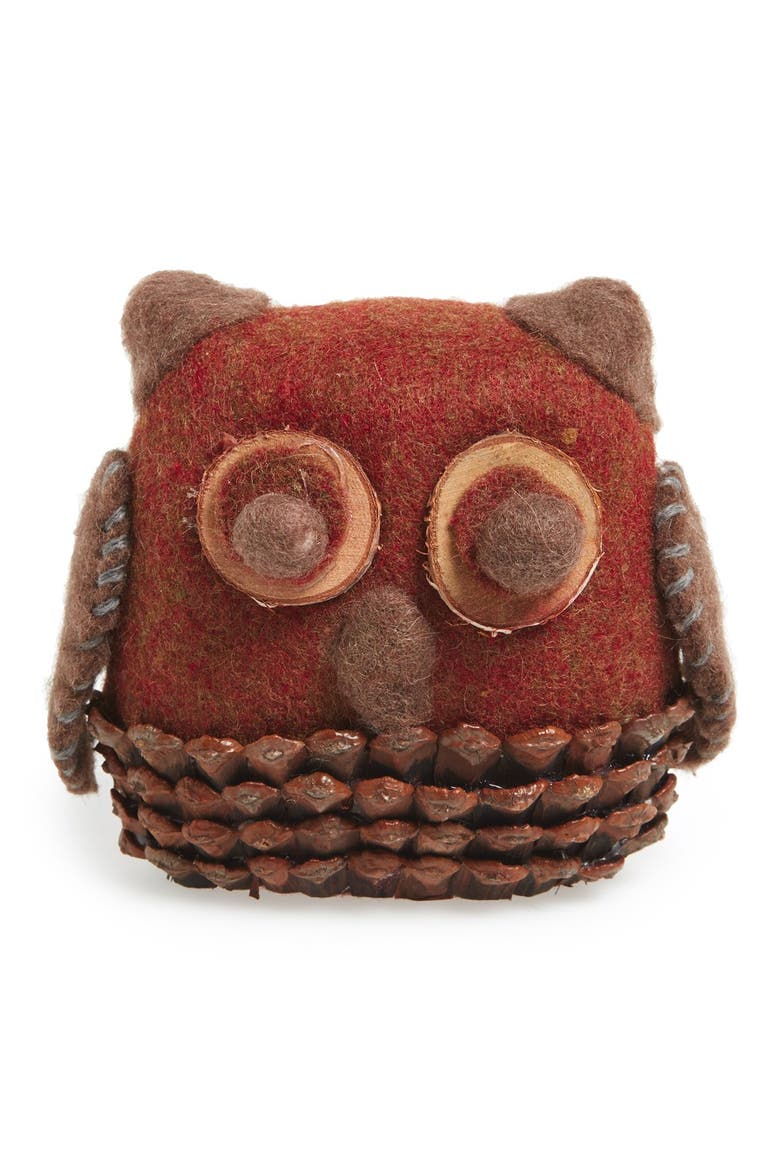 Felt Owl, Main, color, RUST