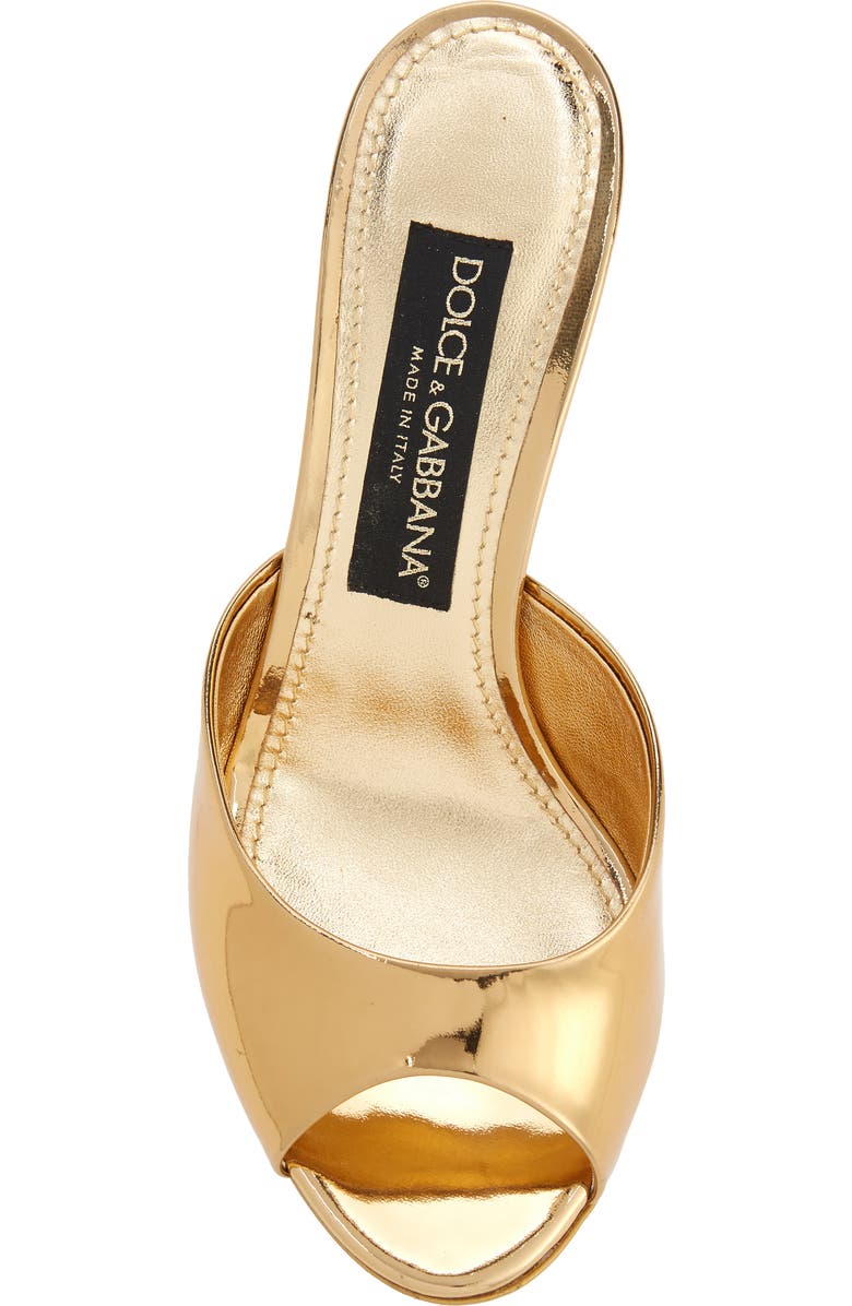 Dolce&Gabbana Kiera Kitten Heel Mule Sandal, Alternate, color,