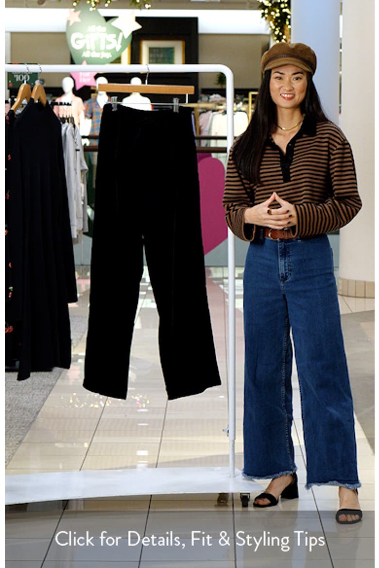 Drawstring Wide Leg Pants video