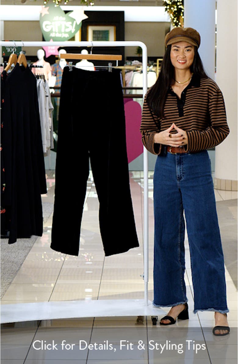 Drawstring Wide Leg Pants, sales video thumbnail