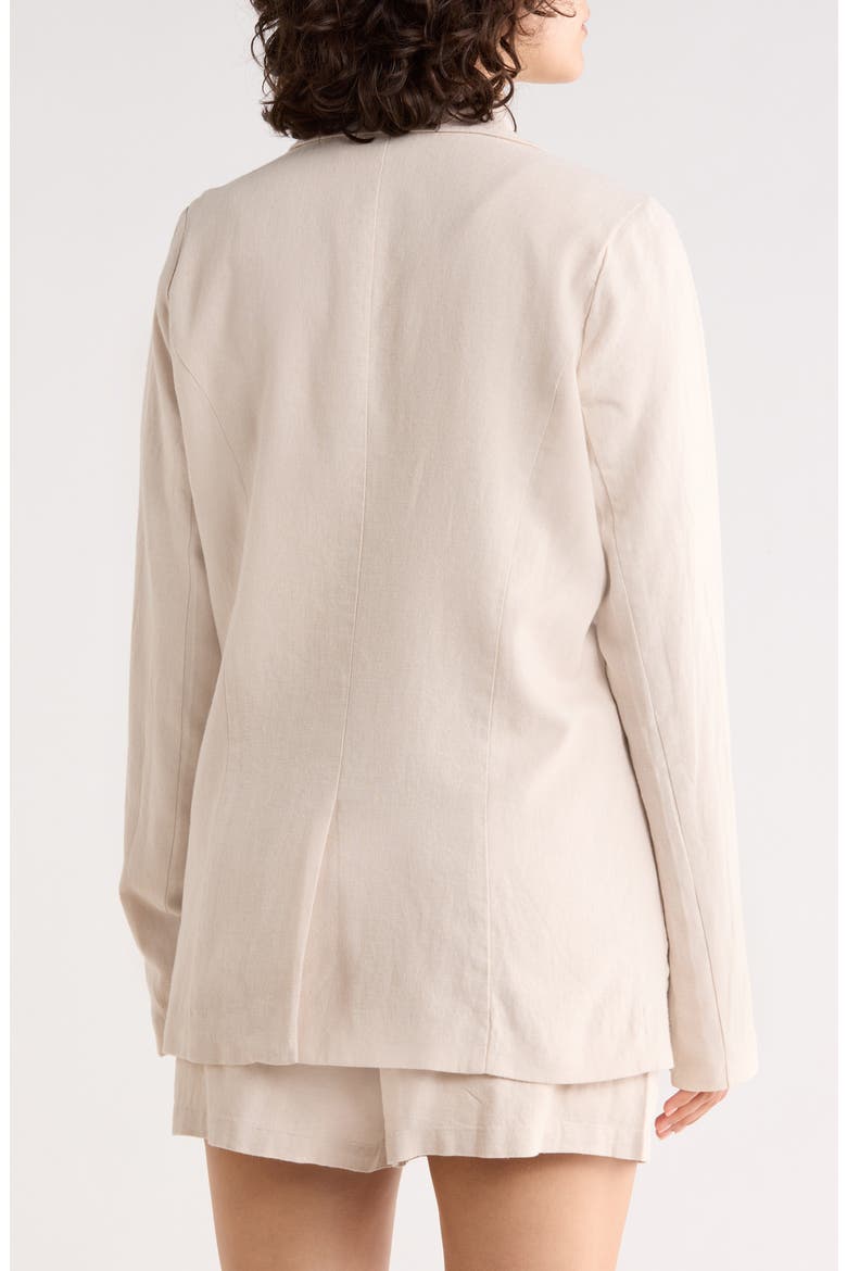 Bronson Linen Blend Blazer, Alternate, color, SAND