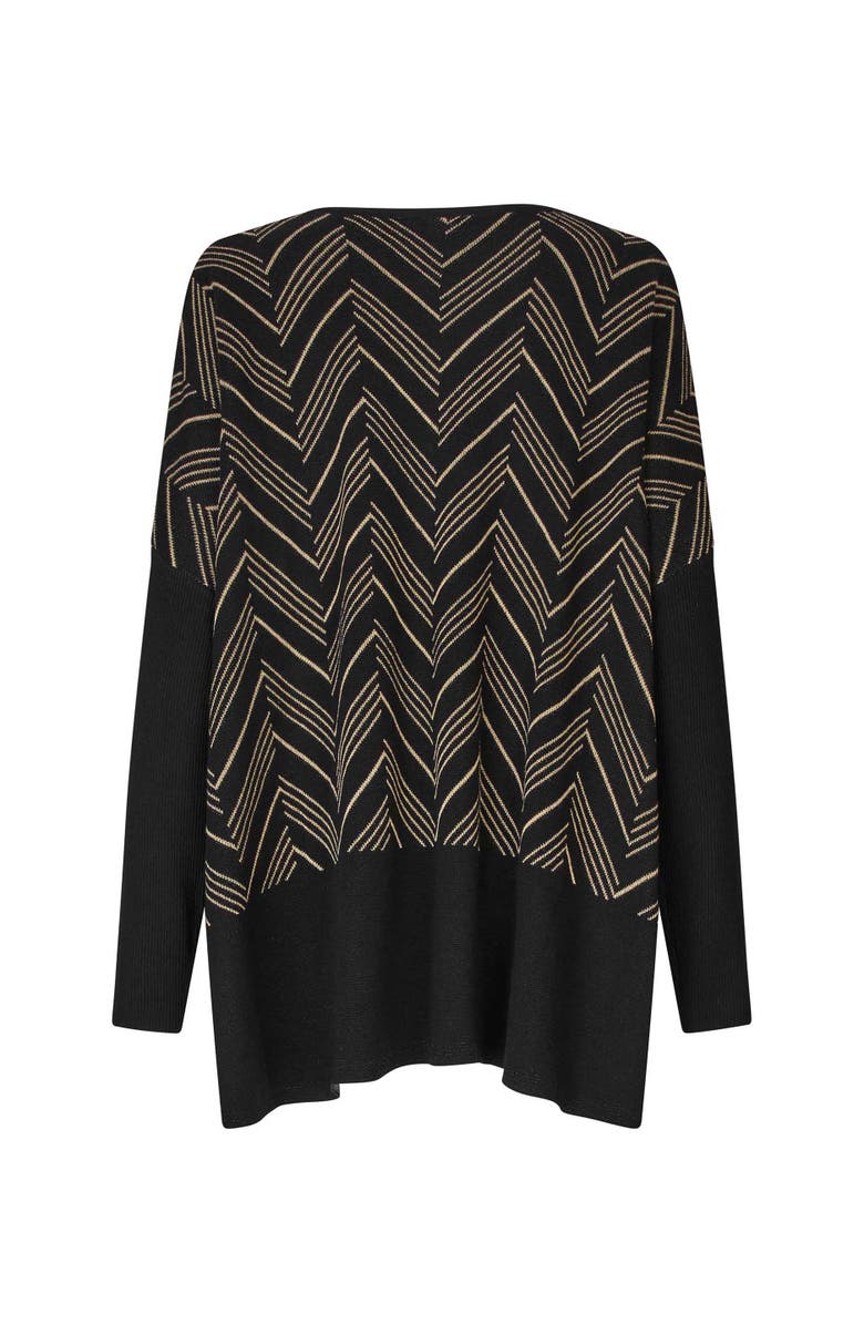 Masai Copenhagen MaFeluca Long Sleeve Loose Fit Jumper, Alternate, color, Black