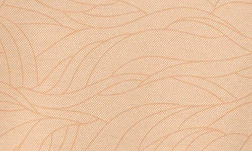 Travismathew Guiding Light Leaf Print Cotton Blend Polo In Apricot