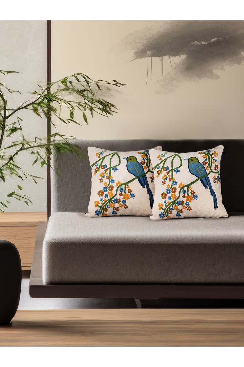 Jowun Throw Pillow Cover, Alternate, color, Ivory