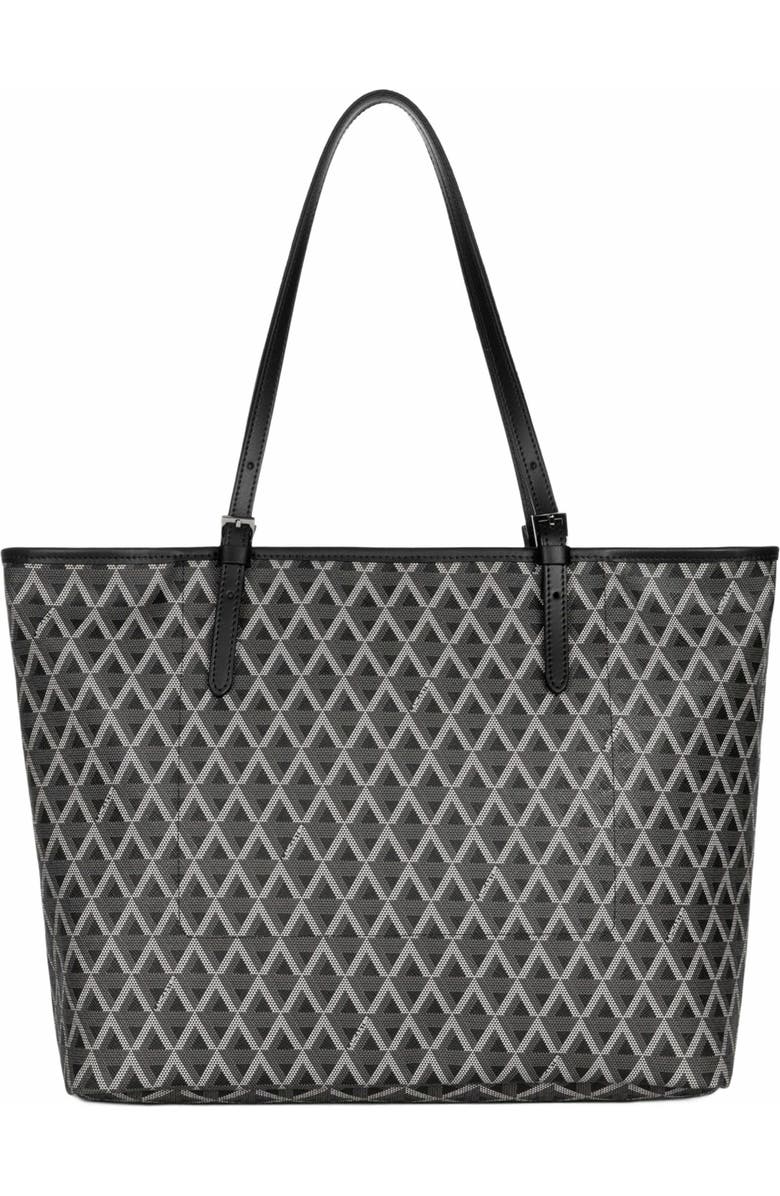 Lancaster Zipped Shoulder Tote Bag L Ikon, Alternate, color,