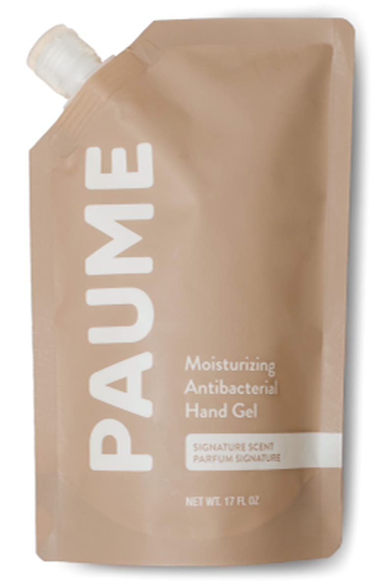 PAUME Antibacterial Hand Sanitizer Gel Refill, Main, color, Beige