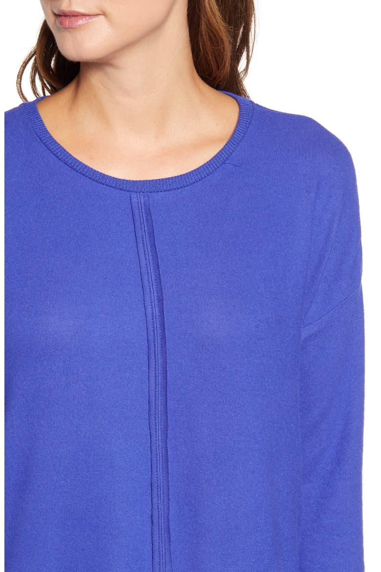 Gibson Cozy Tunic, Alternate, color, AMYTHEST FIRE