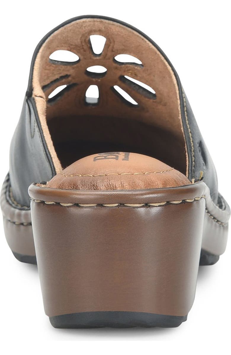 Børn Torry Clog, Alternate, color, Black Leather