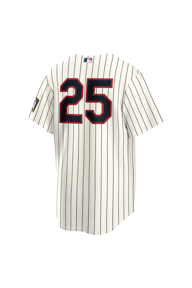 Men's Nike Byron Buxton Cream Minnesota Twins 2026 Field of Dreams Stadium Jersey, Alternate, color, Cream