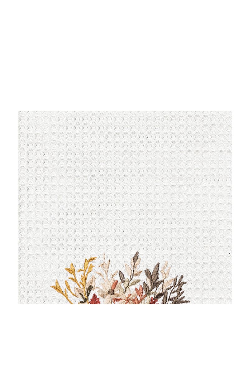 Fall Floral Flowers Daisy Cute Dishtowel Home Kitchen Drying Dish Towel All Seasons Fall Autumn Harvest Decor Decoration, Alternate, color, Pink
