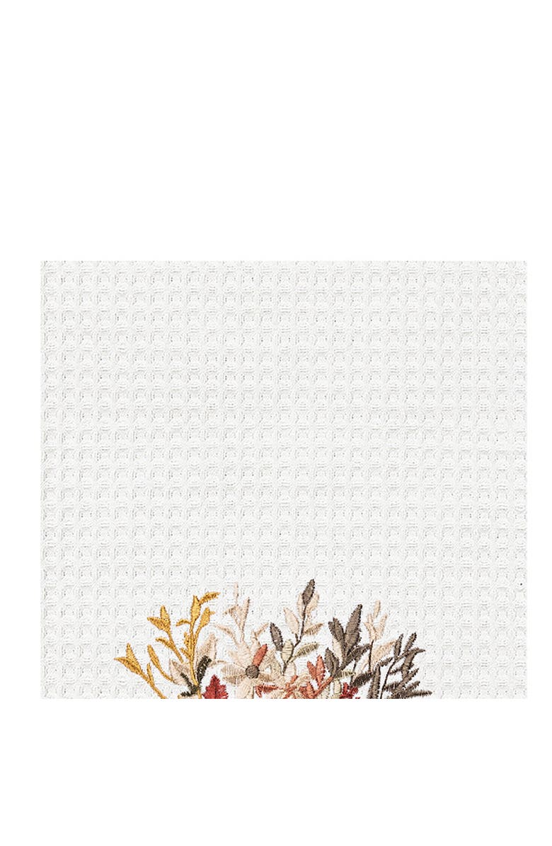 C&F Home Fall Floral Flowers Daisy Cute Dishtowel Home Kitchen Drying Dish Towel All Seasons Fall Autumn Harvest Decor Decoration, Alternate, color, Pink