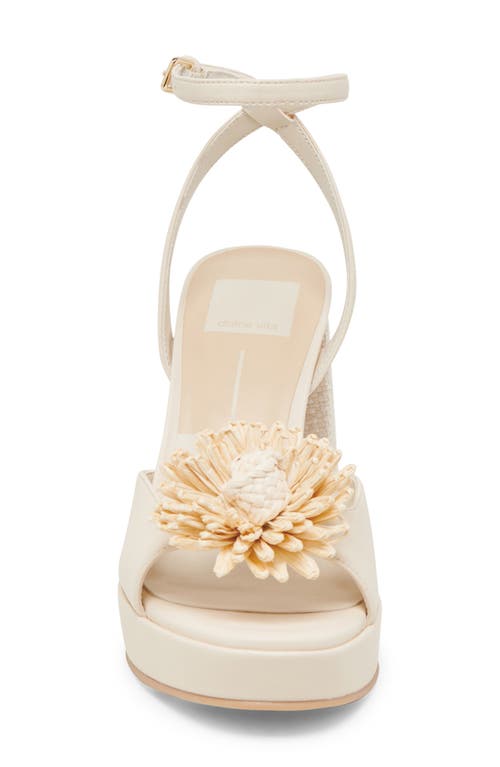 Dolce Vita Paulos Platform Sandal In Bone Stella