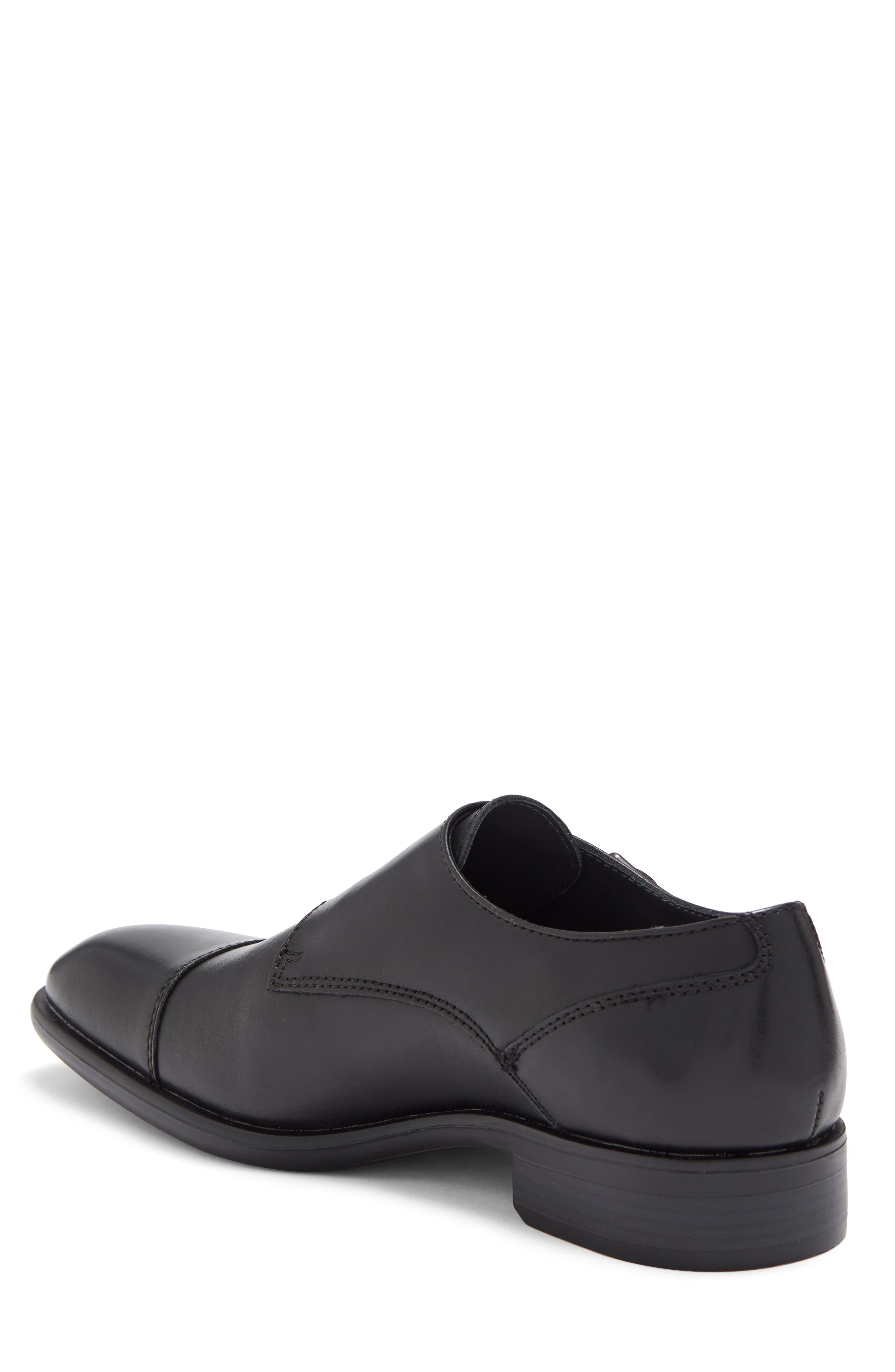 VITTORIO RUSSO Roma Monk Strap Shoe, Alternate, color, Black