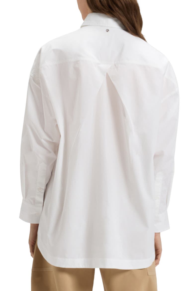 Bostaffa Cotton Button-Up Shirt, Alternate, color, WHT