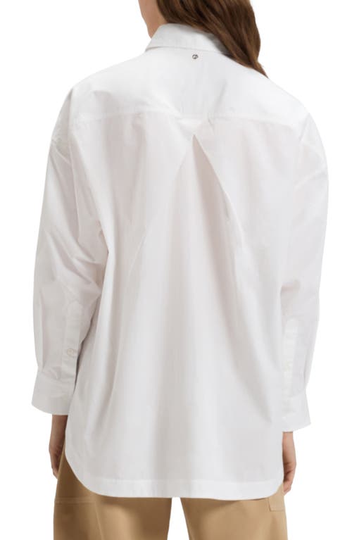 HUGO BOSS BOSS ORANGE BOSTAFFA COTTON BUTTON-UP SHIRT