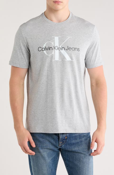 Monogram Logo Crew Neck T-Shirt