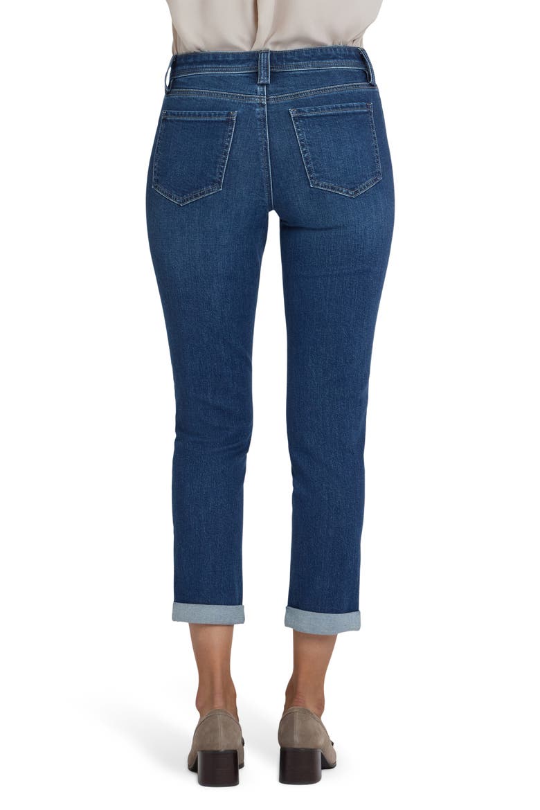 Margot Utility Pockets Girlfriend Jeans, Alternate, color, VINTAGE LAPIS