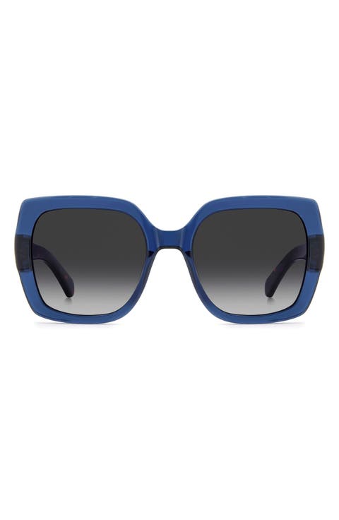 amaya 55mm gradient square sunglasses