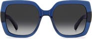 Kate Spade New York amaya 55mm gradient square sunglasses