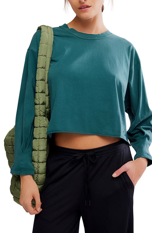 Free People Fp Movement Inspire Pullover In Green
