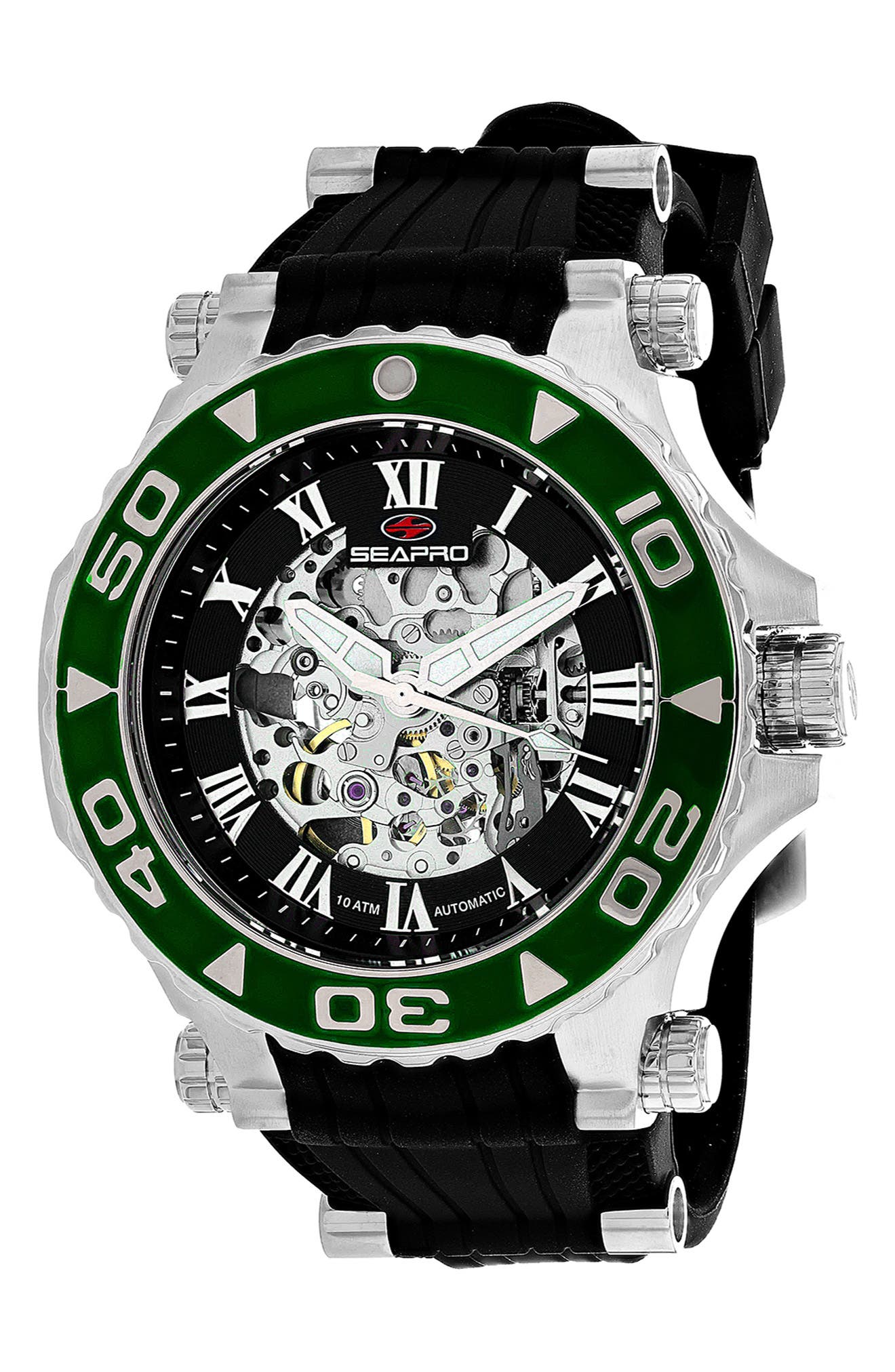 BLACK/ SILVER/ GREEN