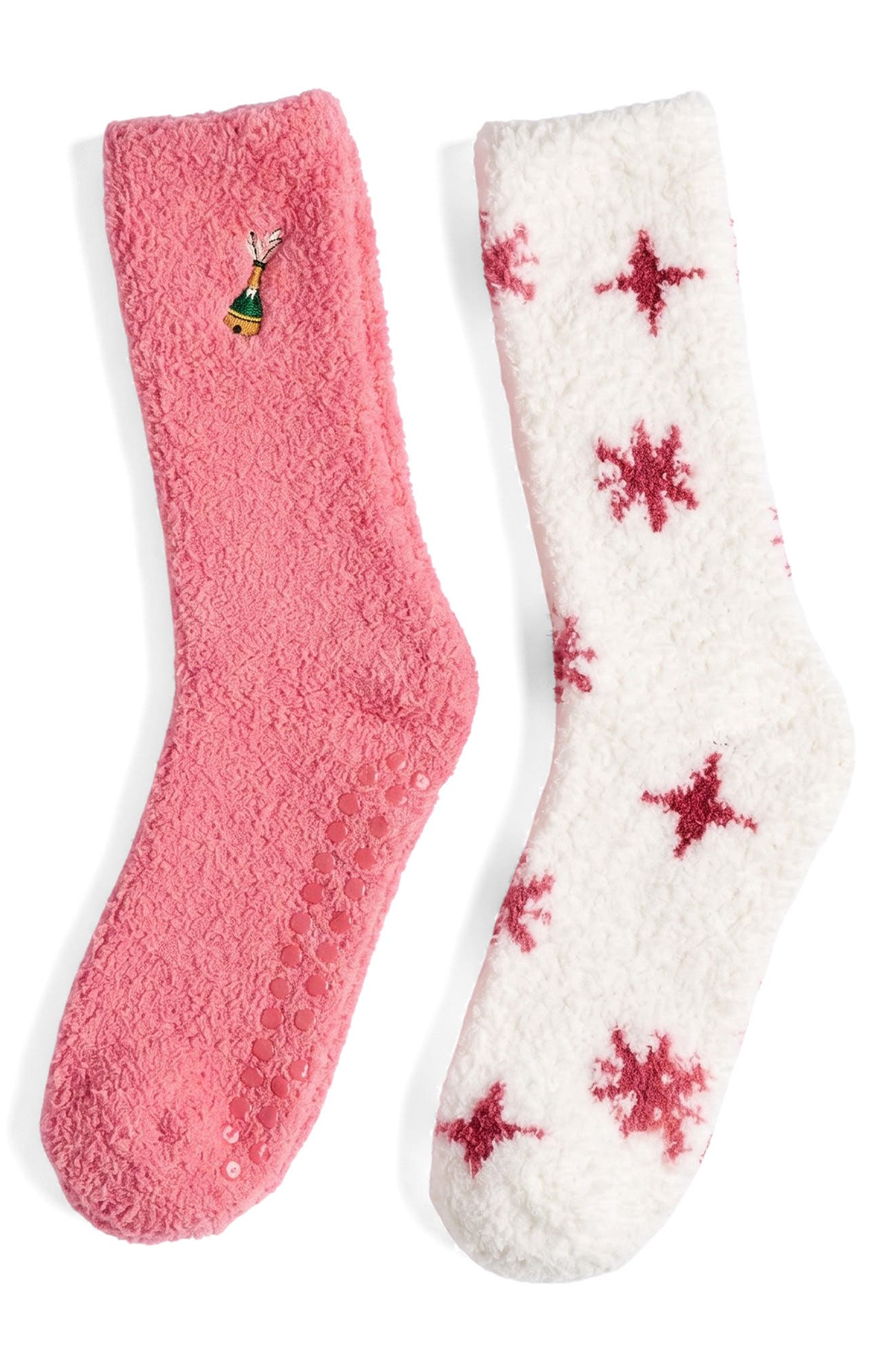 2-Pack Cozy Crew Socks