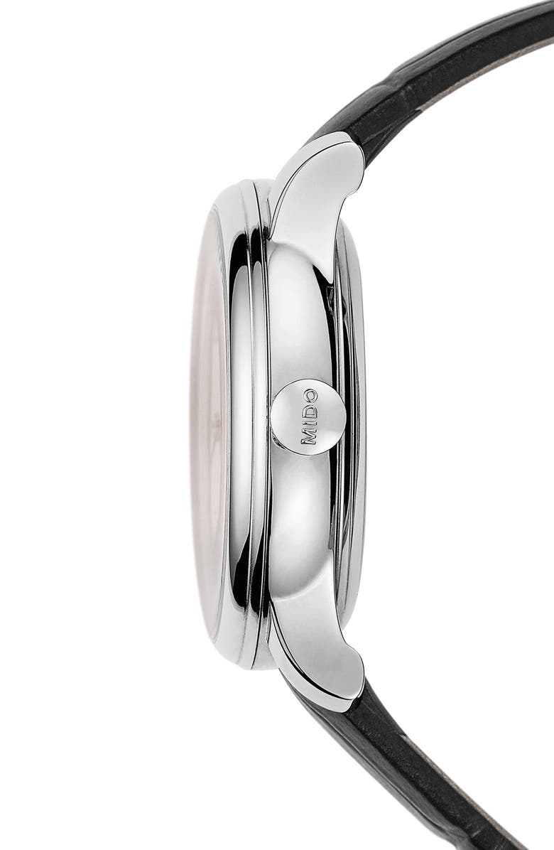 MIDO Baroncelli II Automatic Diamond Bracelet Watch, Alternate, color,