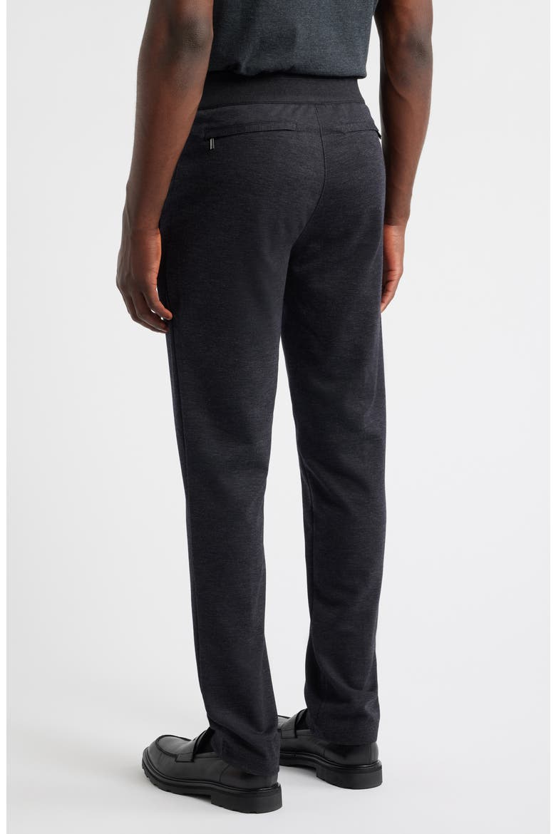 Soft Touch Pintuck Knit Pants, Alternate, color, BLACK