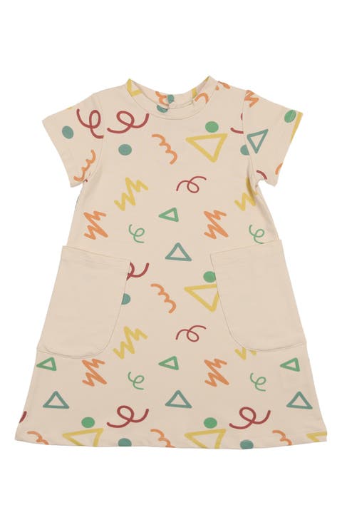 Kids' Summer Fun Cotton Blend T-Shirt Dress (Toddler)