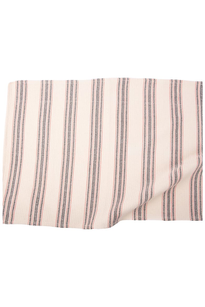 Mistari Striped Tea Towel, Alternate, color, Natural