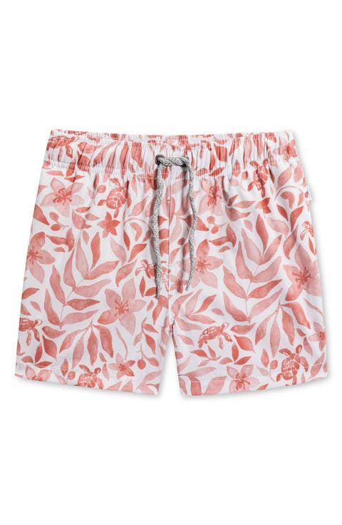 Kids' Turtle Print Swim Trunks (Little Kid & Big Kid)