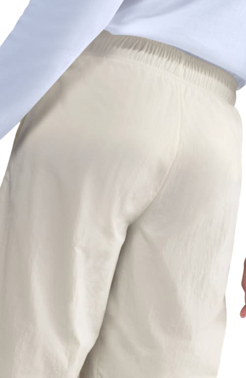 Nike Sportswear Wide Leg Cotton Pants In White