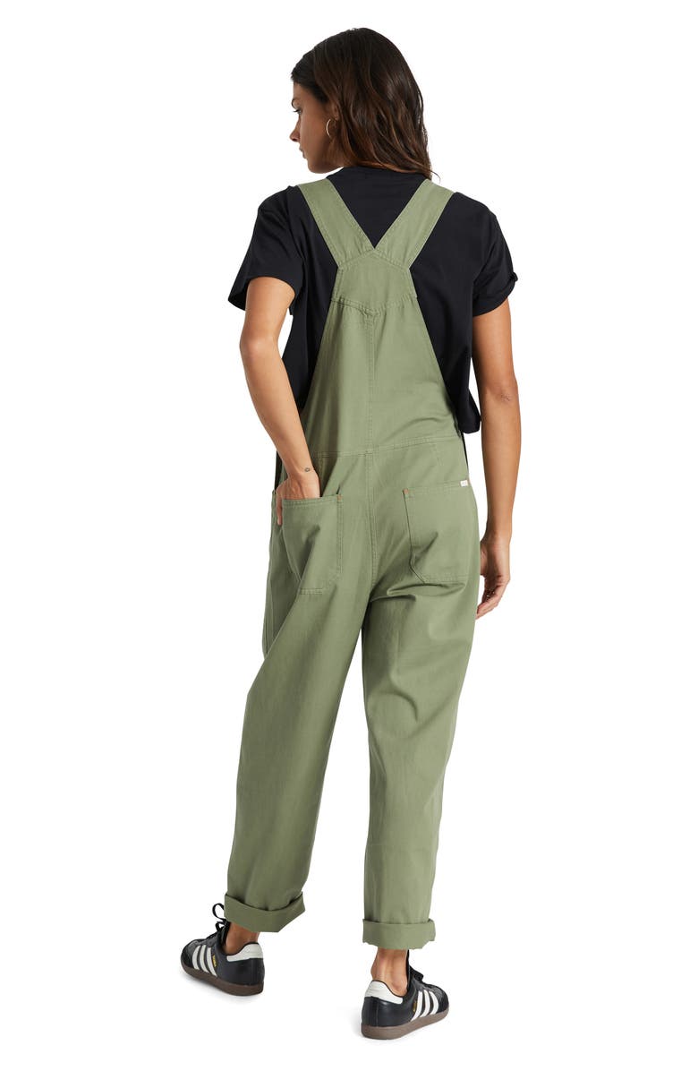 Brixton Costa Cotton Overalls, Alternate, color, 
