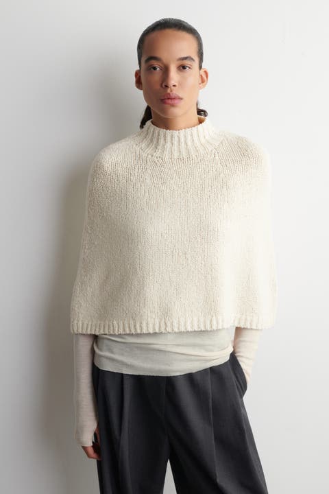 Merino-cashmere Cape