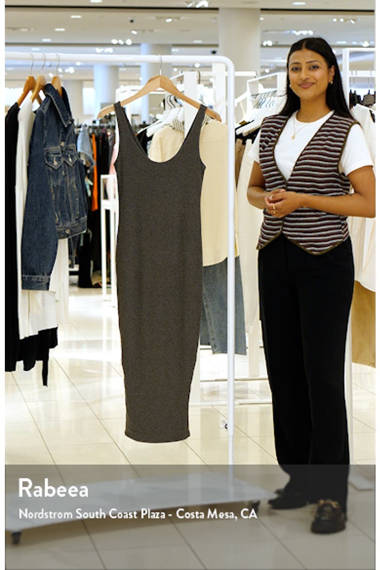 NW Sculpt Tank Midi Dress video