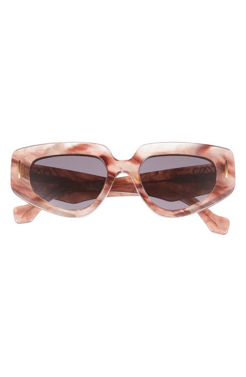 Anagram 51mm Geometric Sunglasses