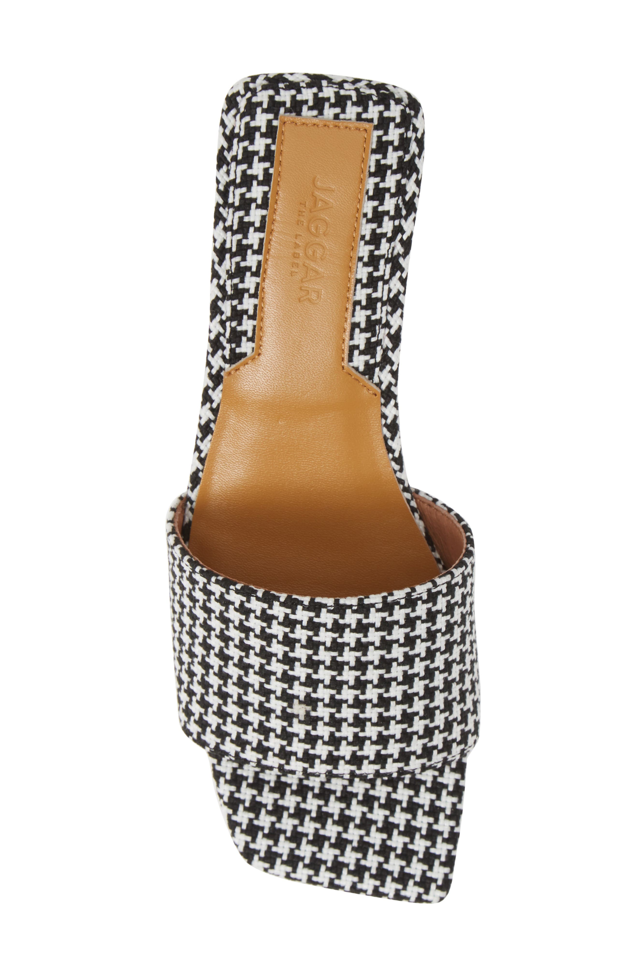 JAGGAR Meadow Houndstooth Slide Sandal, Alternate, color, 